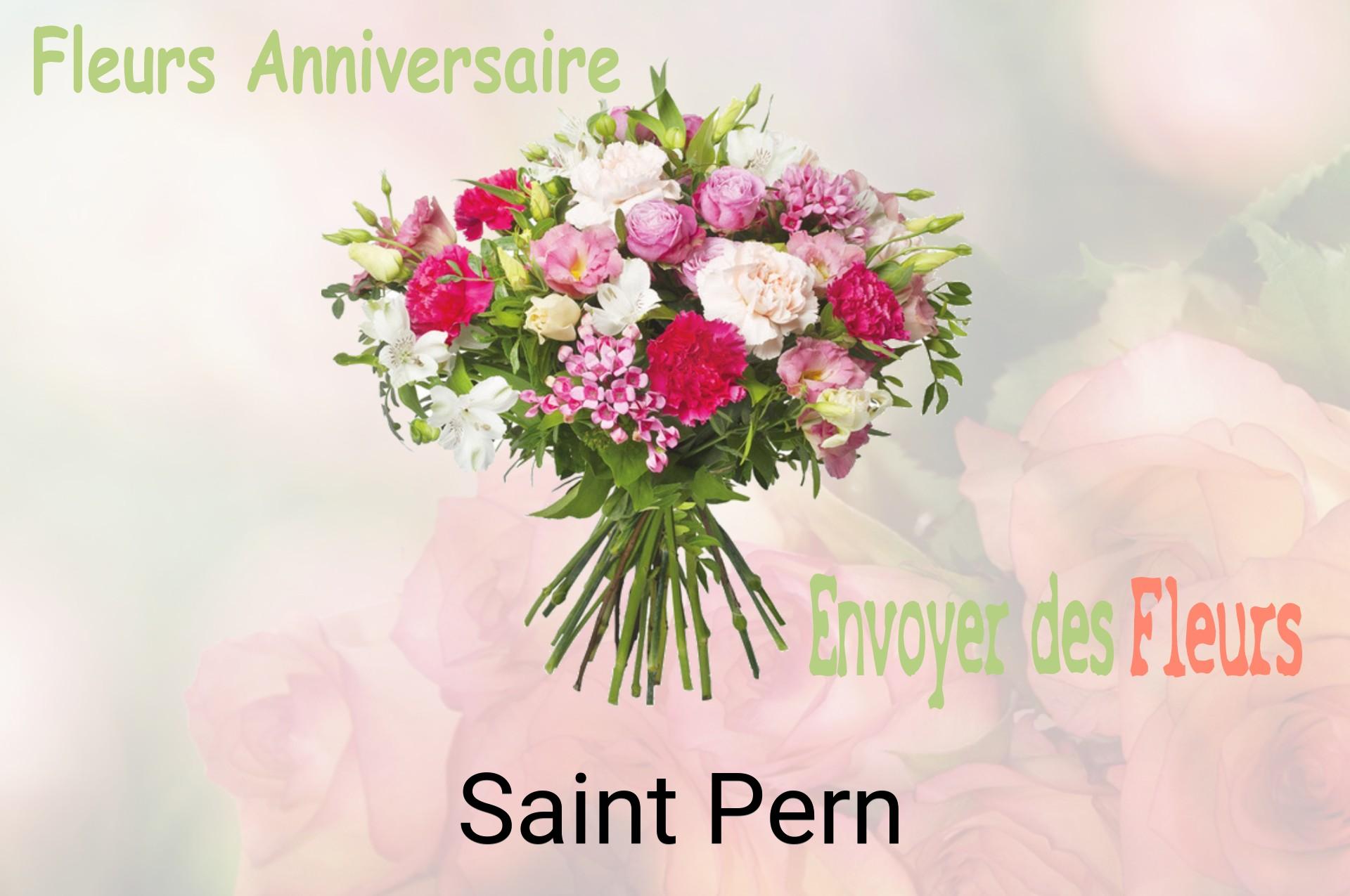 Bouquet de fleurs d’anniversaire livré à Saint-Pern